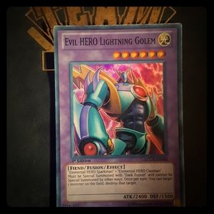 Yugioh ( evil lightning golem)
